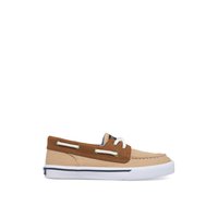Main view of Khaki Bahama Sneaker Boat Shoes for women. 