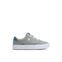 Main view of Grey Textile Woven Boardwalk Junior Washable Sneaker Sneaker for women. 