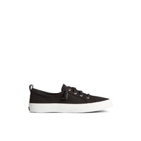 Main view of Black Crest Vibe Sneaker Vulcanized Sneaker for women. 