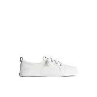 Main view of White Crest Vibe Sneaker Vulcanized Sneaker for women. 