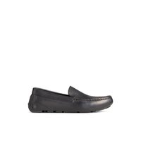 Main view of Black Davenport Venetian Driver Driver Loafer Casual Shoes for men. 