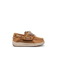 Main view of Dark Beige Gamefish Junior Boat Shoe Boat Shoe for women. 
