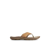 Main view of Medium Beige Outer Banks Flip Flop Flip Flop Thong Sandals for men. 