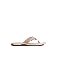 Main view of White Parrotfishbr_wm Flip Flop Thong Sandals for women. 