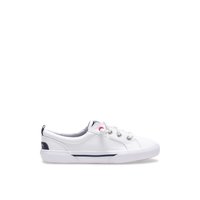 Main view of White Pier Wave Sneaker Sneaker for women. 