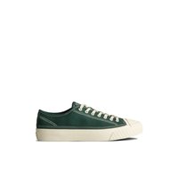 Main view of Green Racquet Oxford Sneaker Tennis Sneakers for men. 