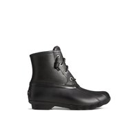 Main view of Black Saltwater Duck Boot Duck Boots for women. 