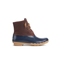 Main view of Dark Beige Saltwater Duck Boot Duck Boots for women. 