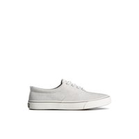 Striper II Chambray Sneaker - Flat Heel - Vulcanized Sneaker