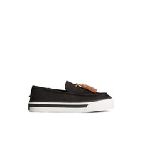 Main view of Black Sea Sailor Platform Sneaker Vulcanized Tassel Loafer Sneaker for women. 