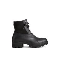 Main view of Black Syren Ascend Boot Duck Boots for women. 