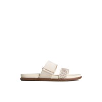 Main view of Bone Waveside PLUSHWAVE™ Slide Sandal Double Strap Sandals for women. 