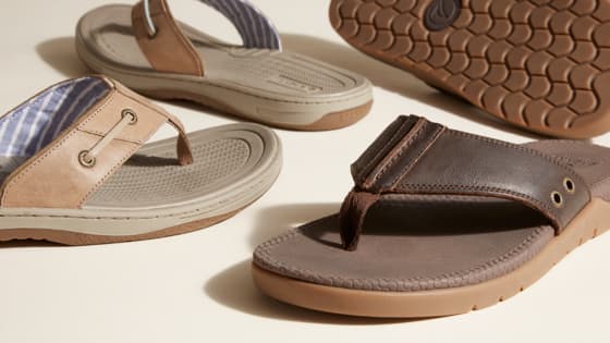 Sperry top sider mens flip flops online