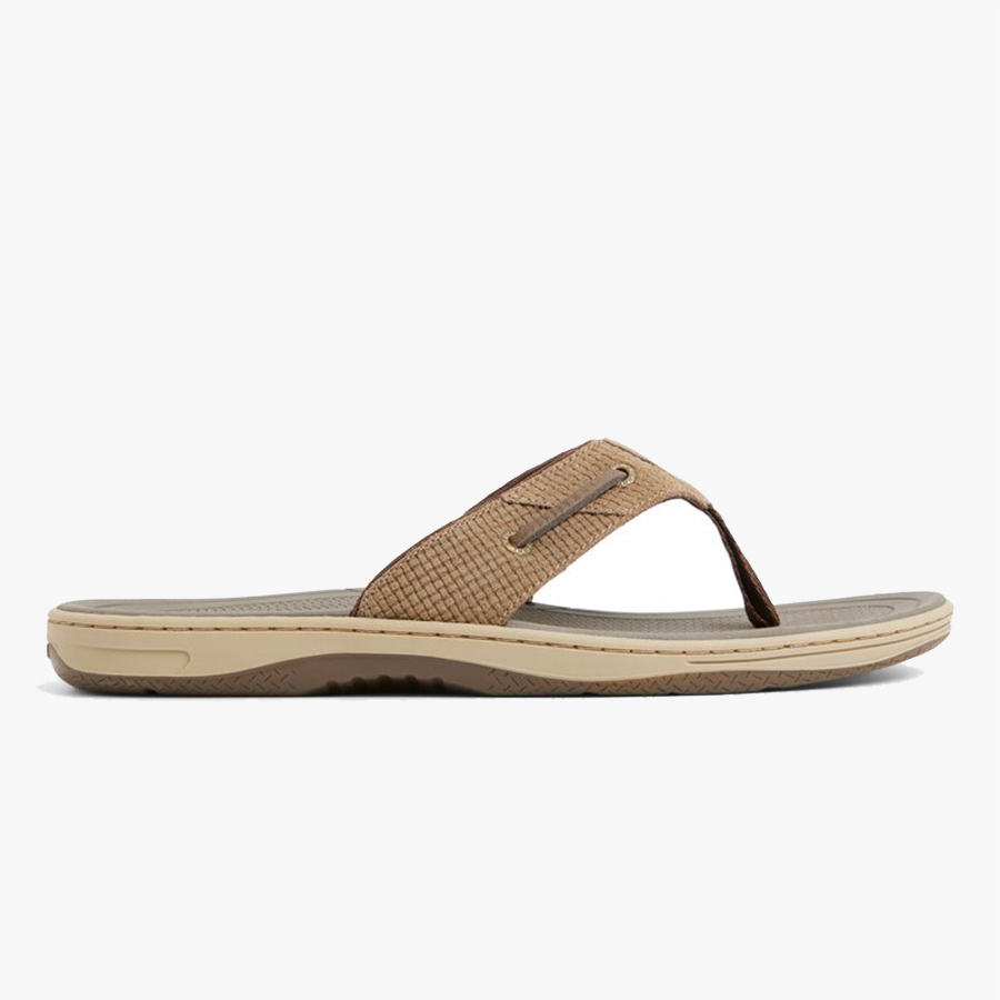 Baitfish Leather Flip Flop