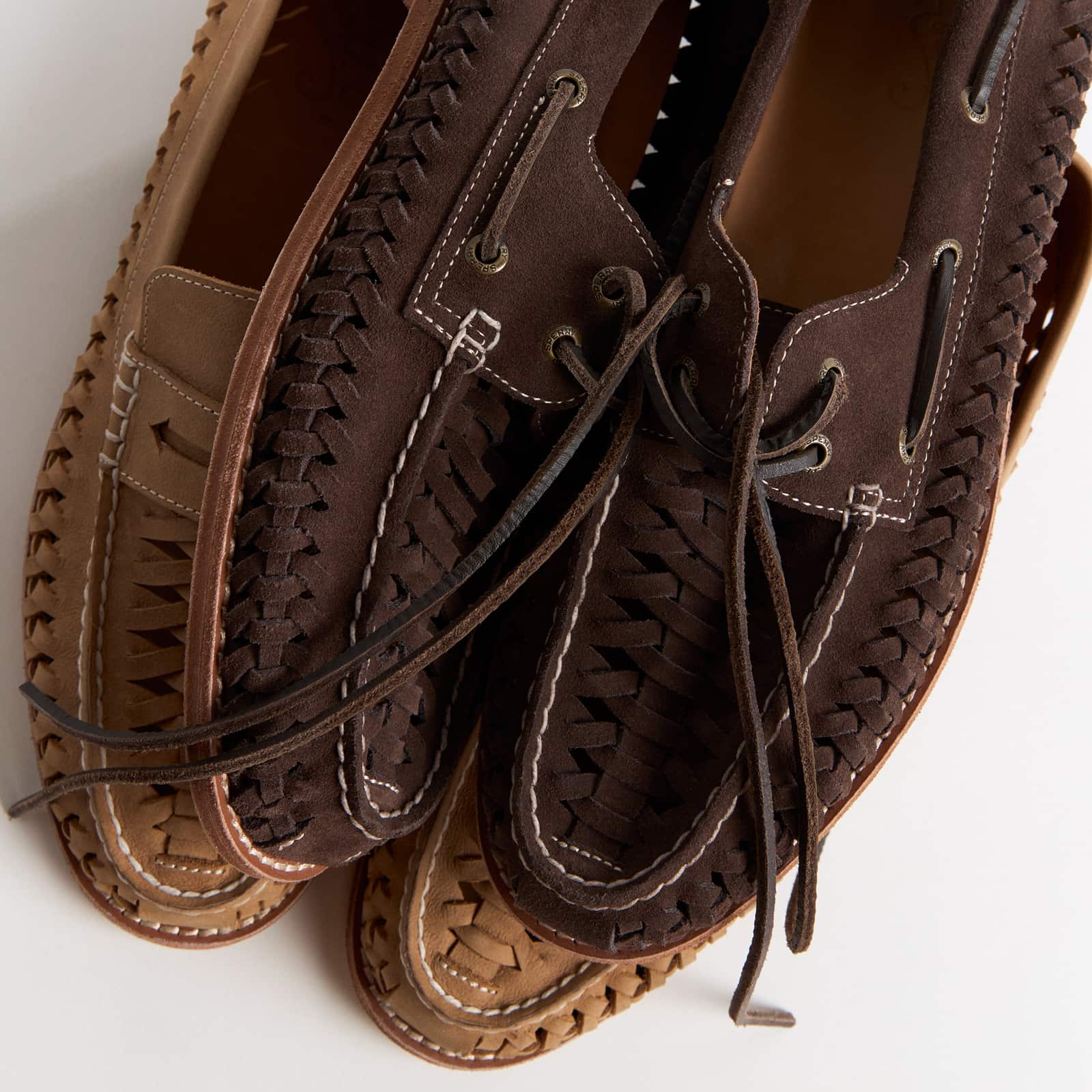 Gold Cup™ Authentic Original™ 2-Eye Woven Boat Shoe