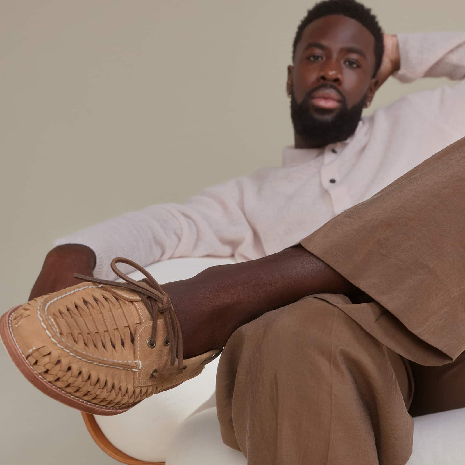 Gold Cup™ Authentic Original™ 2-Eye Woven Boat Shoe