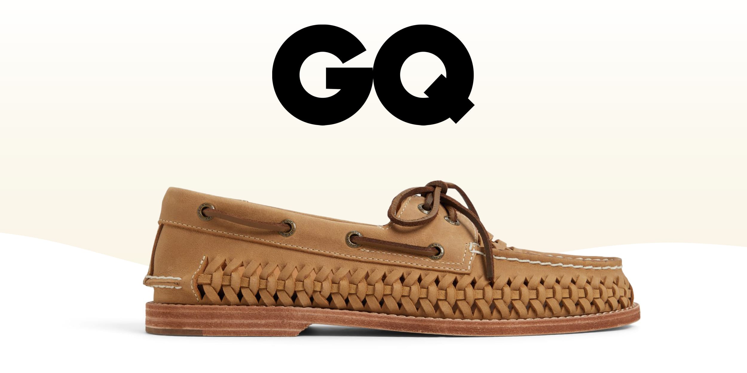 Gold Cup™ Authentic Original™ 2-Eye Woven Boat Shoe