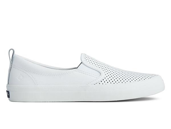 Crest Twin Gore Perforated Slip On Sneaker