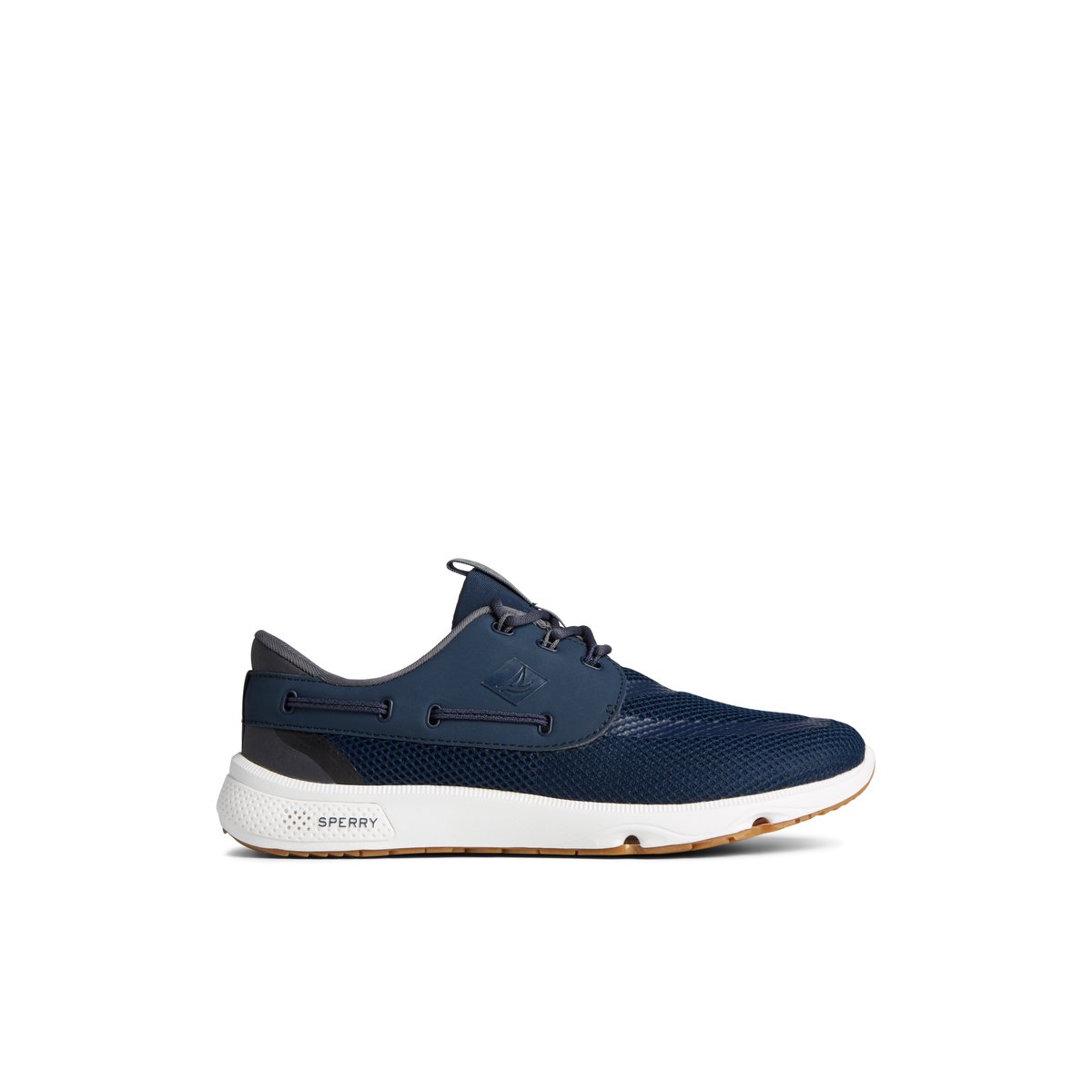 7 Seas 3 Eye Sneaker Navy Men s Sneakers Sperry US