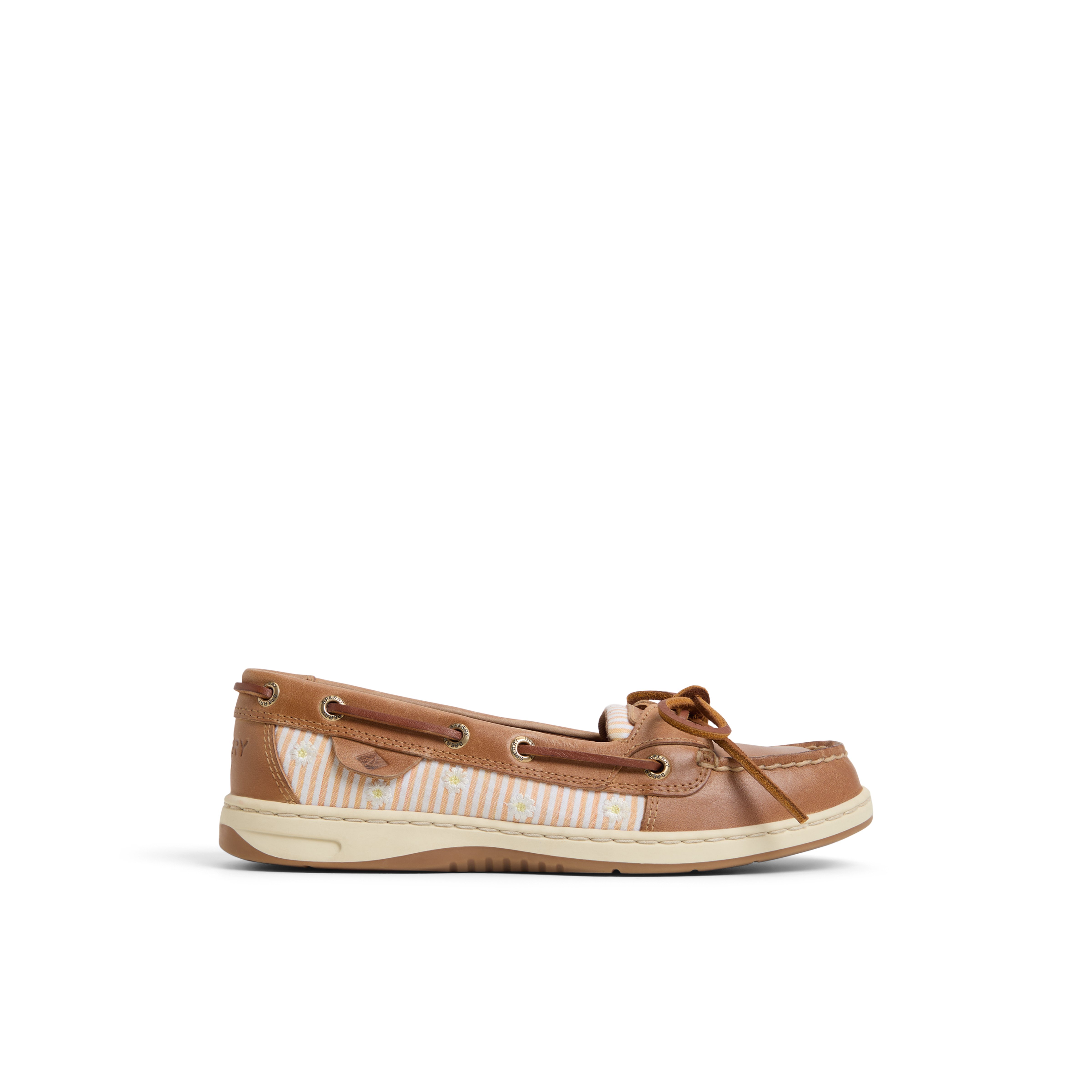 Angelfish_wm Light Pink Leather Mixed Material Women's Women