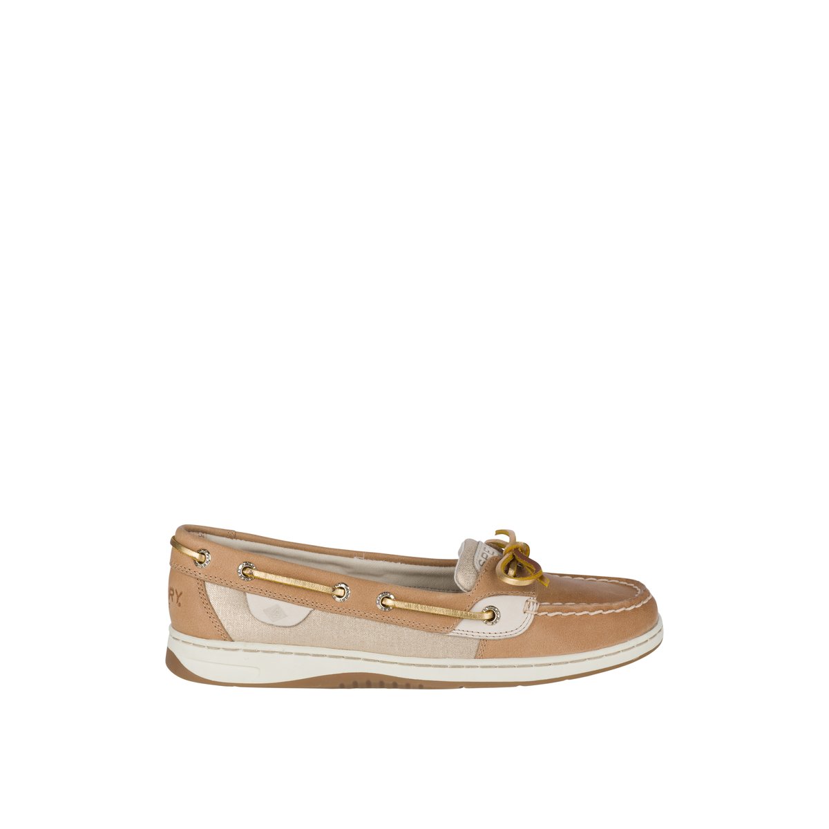Angelfish Metallic Boat Shoe White Women s Women Sperry US