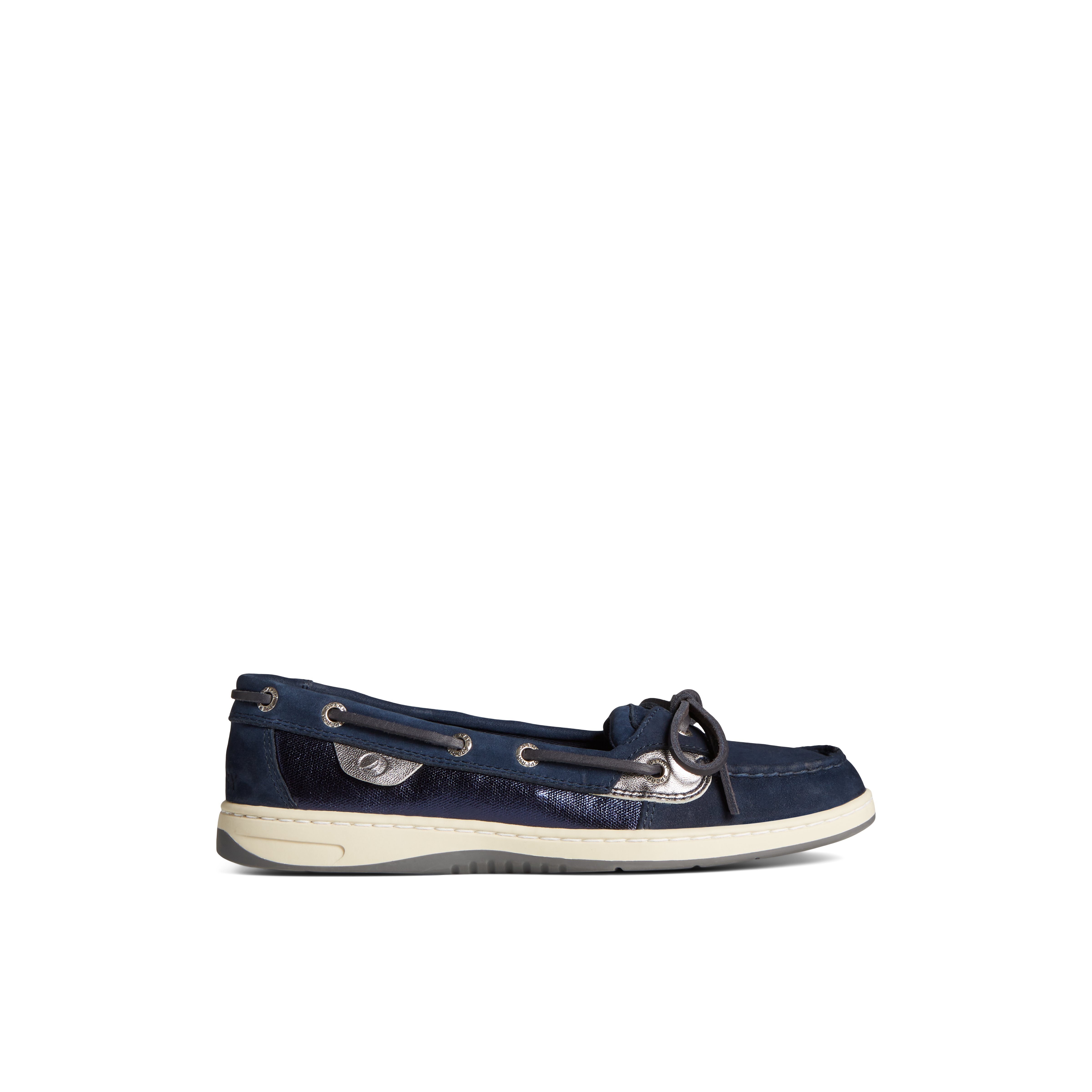Sperry Women s Angelfish Boat Shoes Mix Mat Navy Size 7