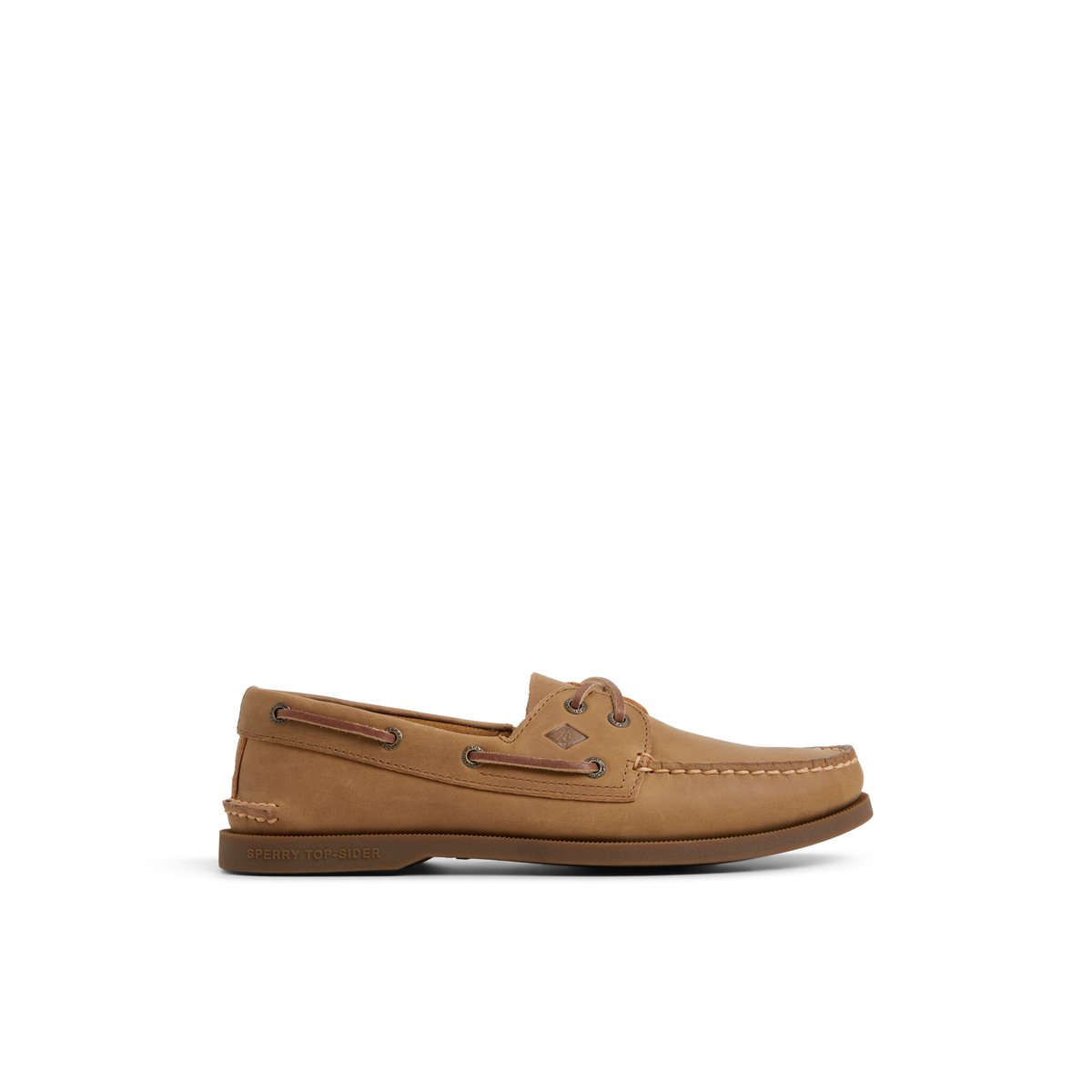 Boat Shoes Sperry Two Eye Duck Boot Ao Eye_mm Tan Leather Suede
