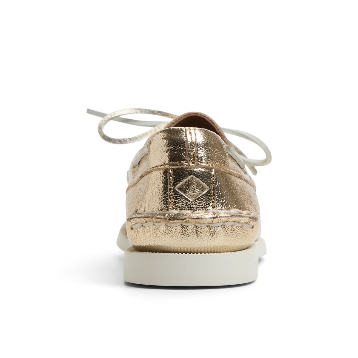 rose gold sperry top sider