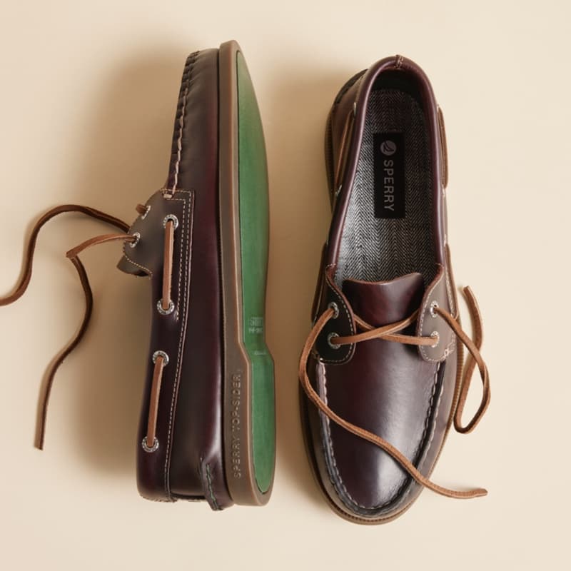 Authentic Original 2 Eye Boat Shoe Brown Men s Men Sperry US