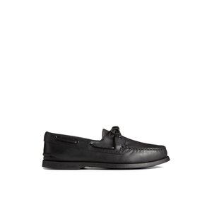 Authentic Original Boat Shoe Black Leather Smooth Men s Authentic Original Sperry Canada