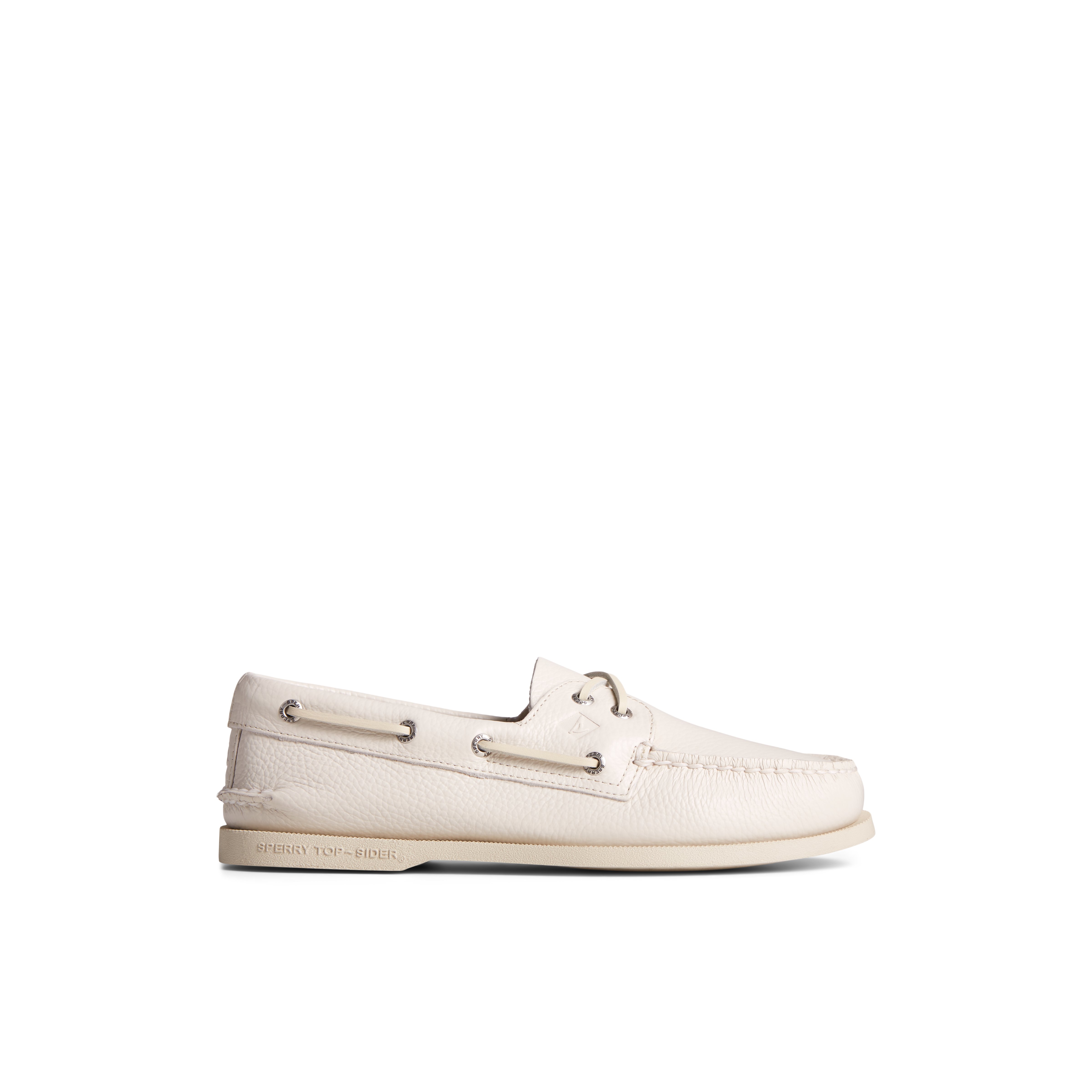 Whiteマレー Ao2eyelthr_mm White Unisex Men | Sperry US