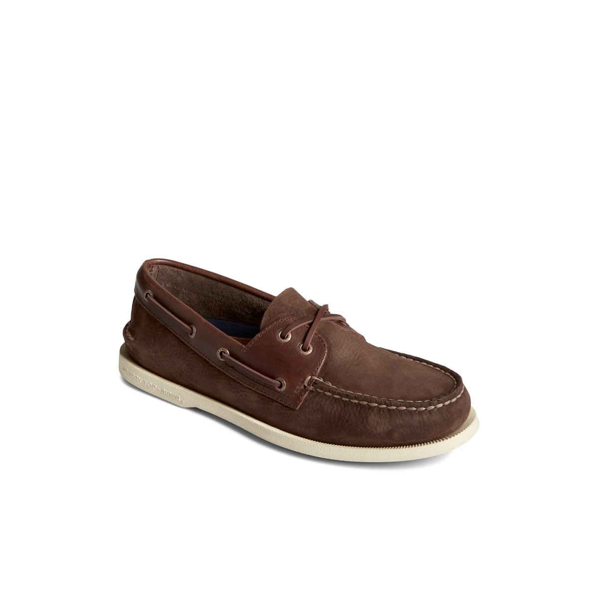 Authentic Original Nubuck Boat Shoe Brown Men s Boat Shoes Sperry Canada