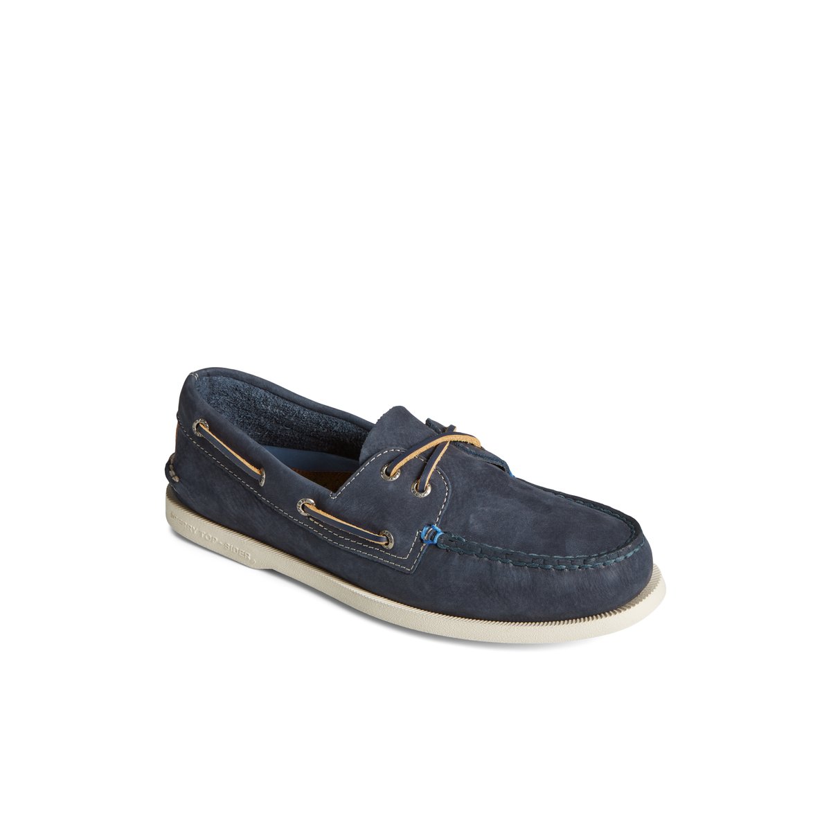 Authentic Original 2 Eye Nubuck Boat Shoe Navy Men s Men Sperry US
