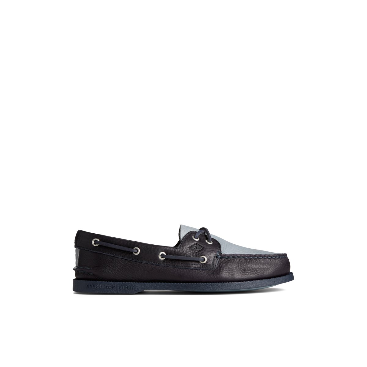 Authentic Original Tumbled Boat Shoe Navy Men s Authentic Original Sperry US