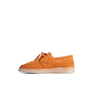 Orange sperrys on sale