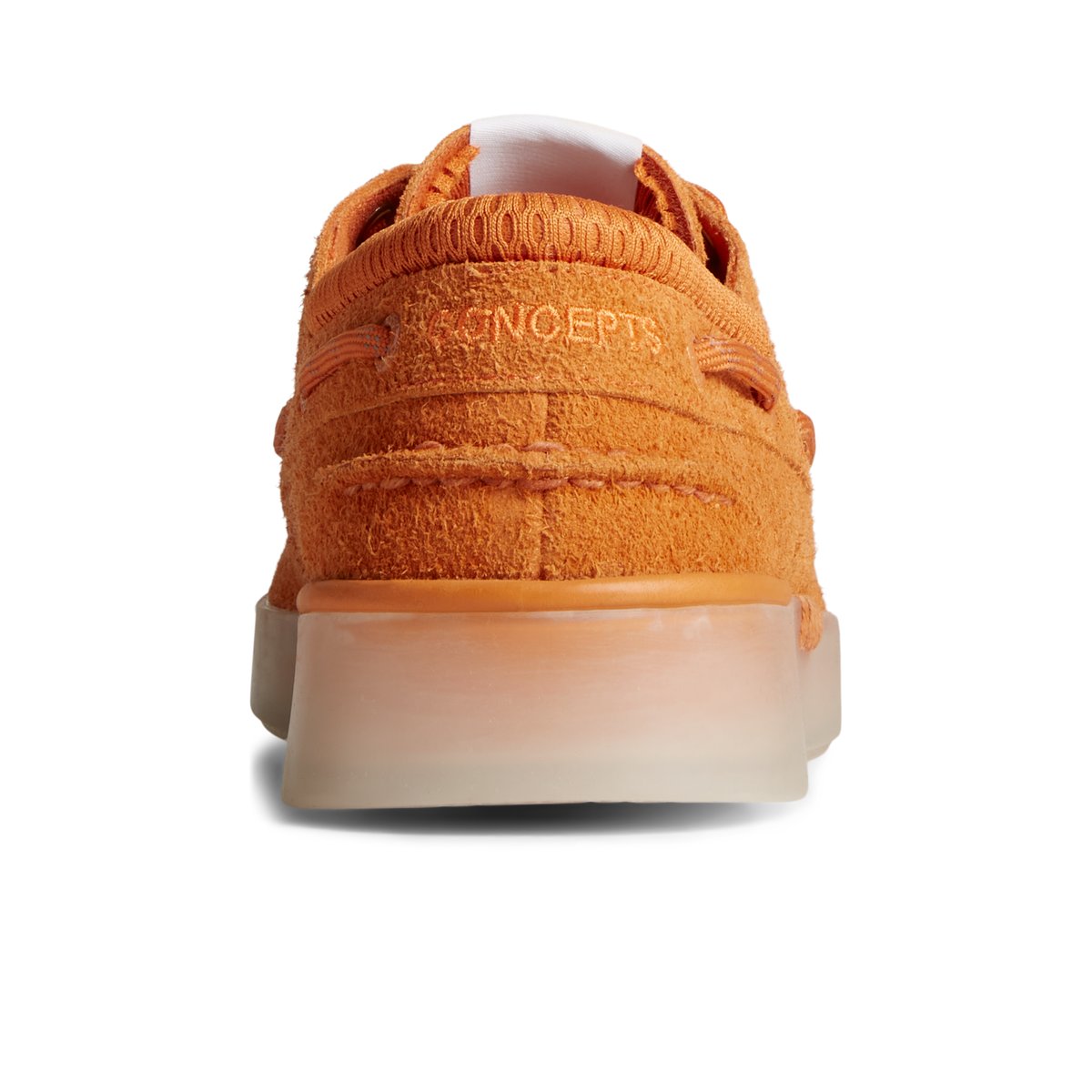 Sperry X Concepts Authentic Original 3 Eye Cup Boat Shoe Orange Unisex Unisex styles Sperry US