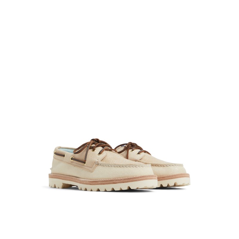 Sperry x Fresh Rags A O 2 Eye Vibram Harbor Ray 9 Sandy Biege Gold