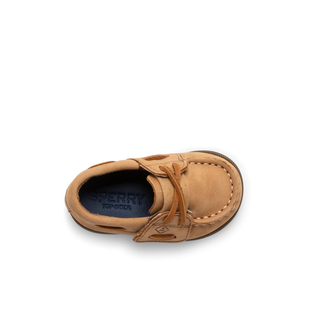 Authentic Original Crib Hook Loop Boat Shoe Natural Kids Boat Shoes Sperry US
