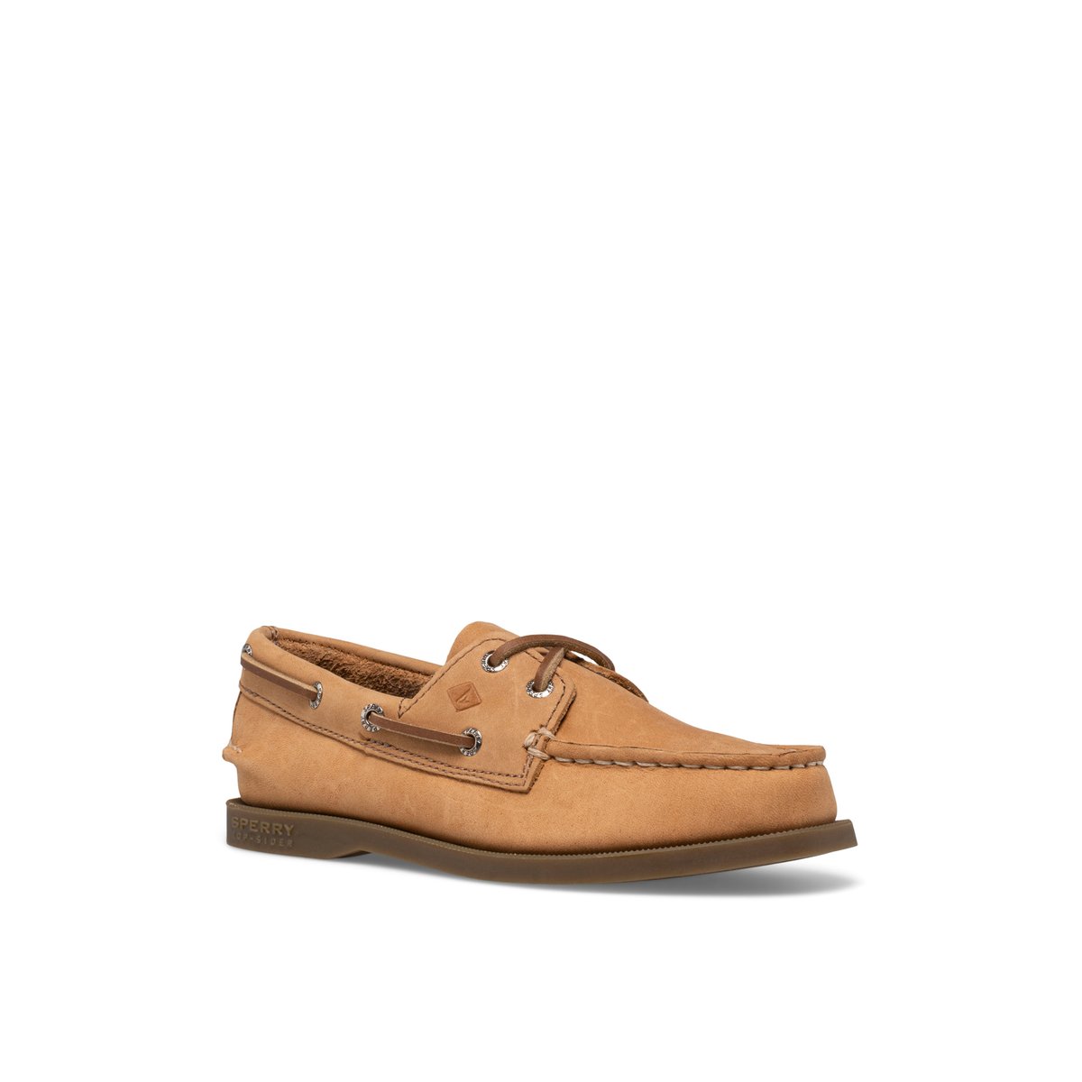 Sperry Boys Authentic Original Boat Shoe Sahara 3.5