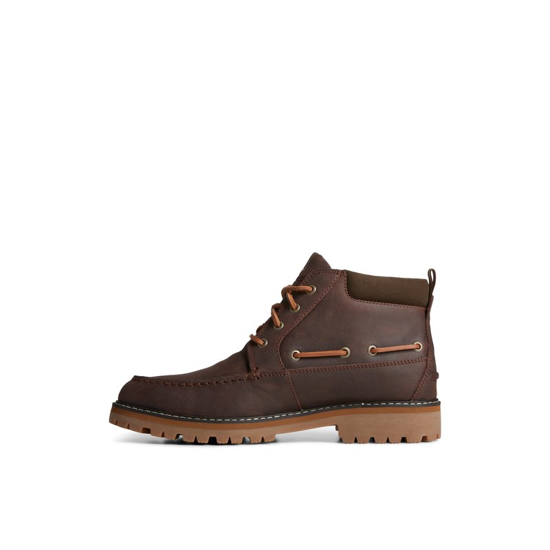 Authentic Original Lug Chukka Boot Brown Men s Casual Boots Sperry US