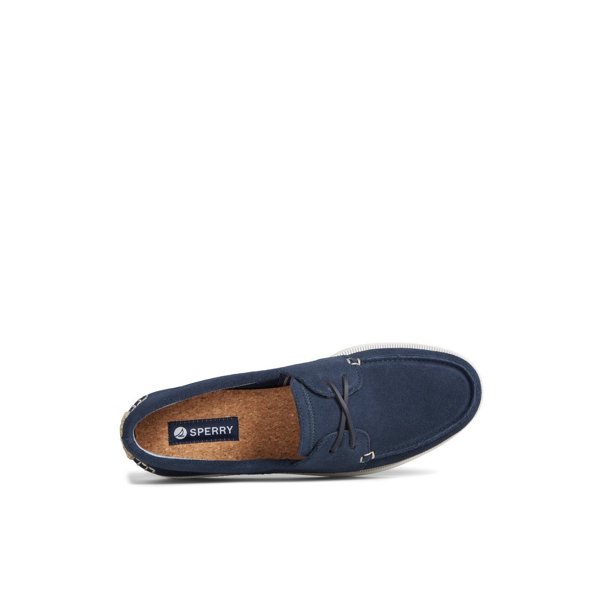 Navy blue sperry shoes top