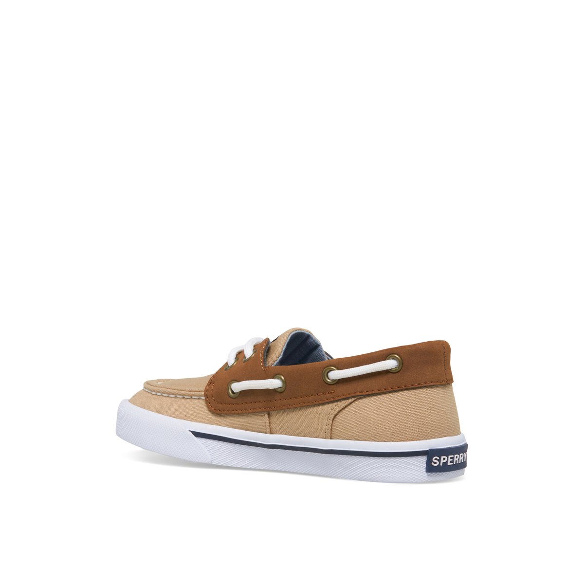 Sperry Kids Bahama Sneaker Khaki Tan Size 4M