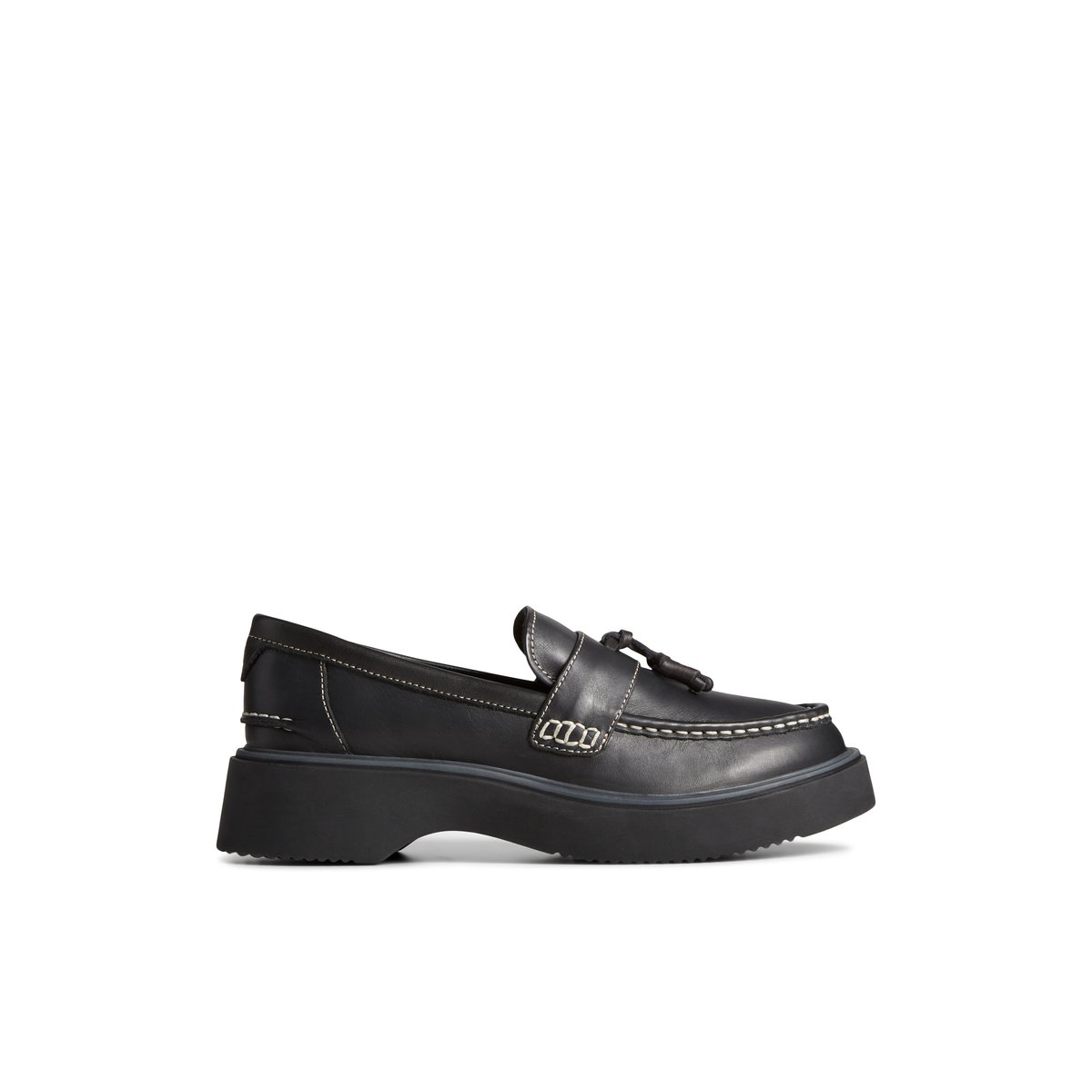 Bayside Loafer Black Women s Oxfords Loafers Sperry US