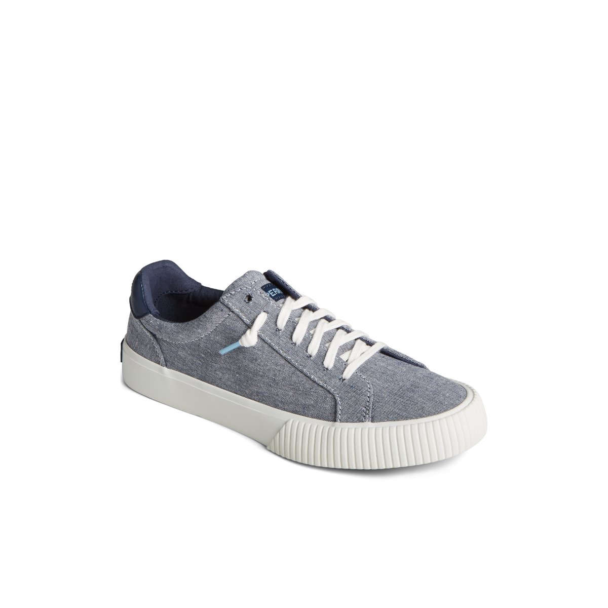 Sperry Women's Crest Vibe Sneaker - SeaCycled Collection With Recycled Cotton & Cork Footbed - View #3