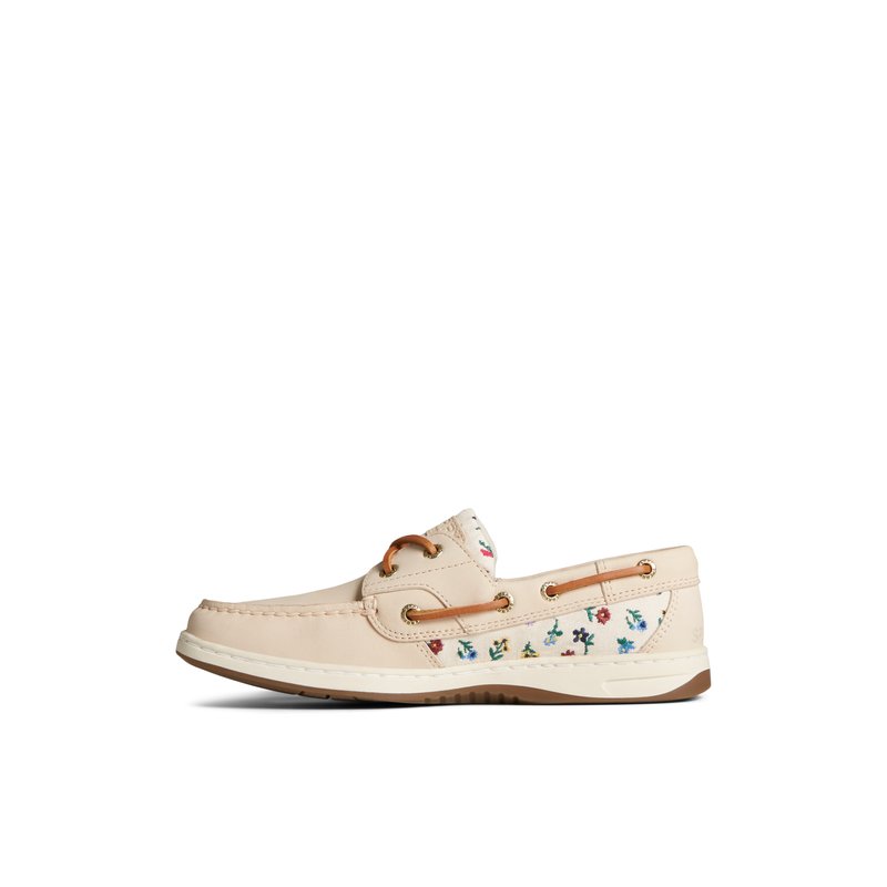 Bluefish Floral Boat Shoe Bone Women s Women Sperry US