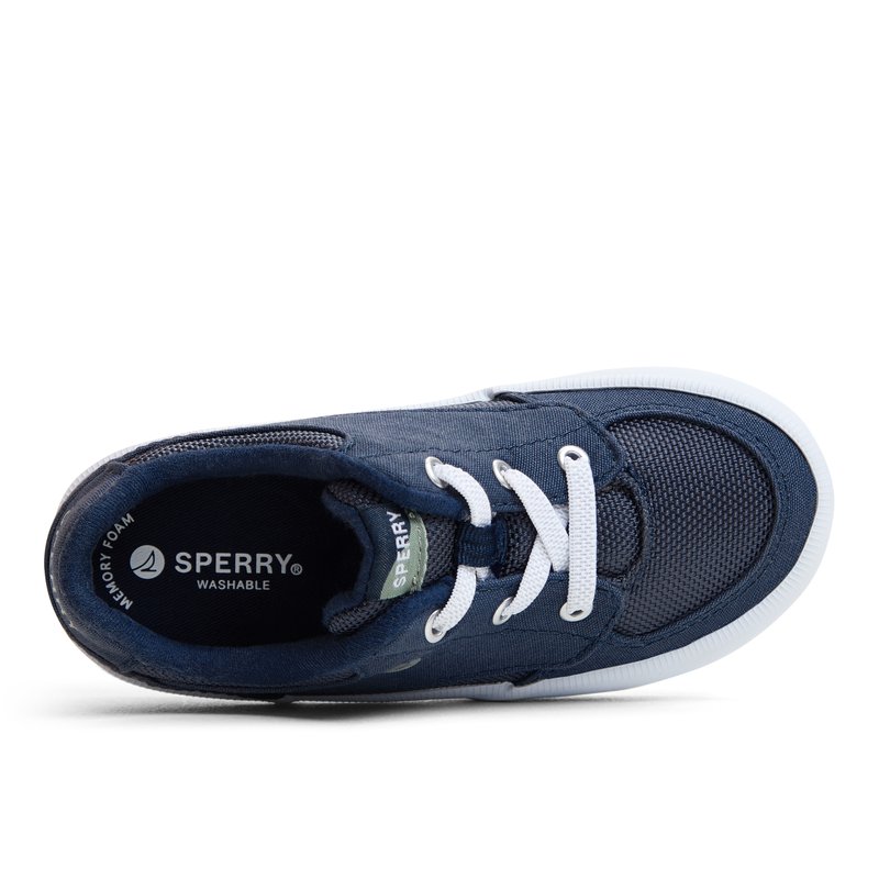 Boardwsjrctx_km Navy Textile Woven Kids Boys | Sperry US