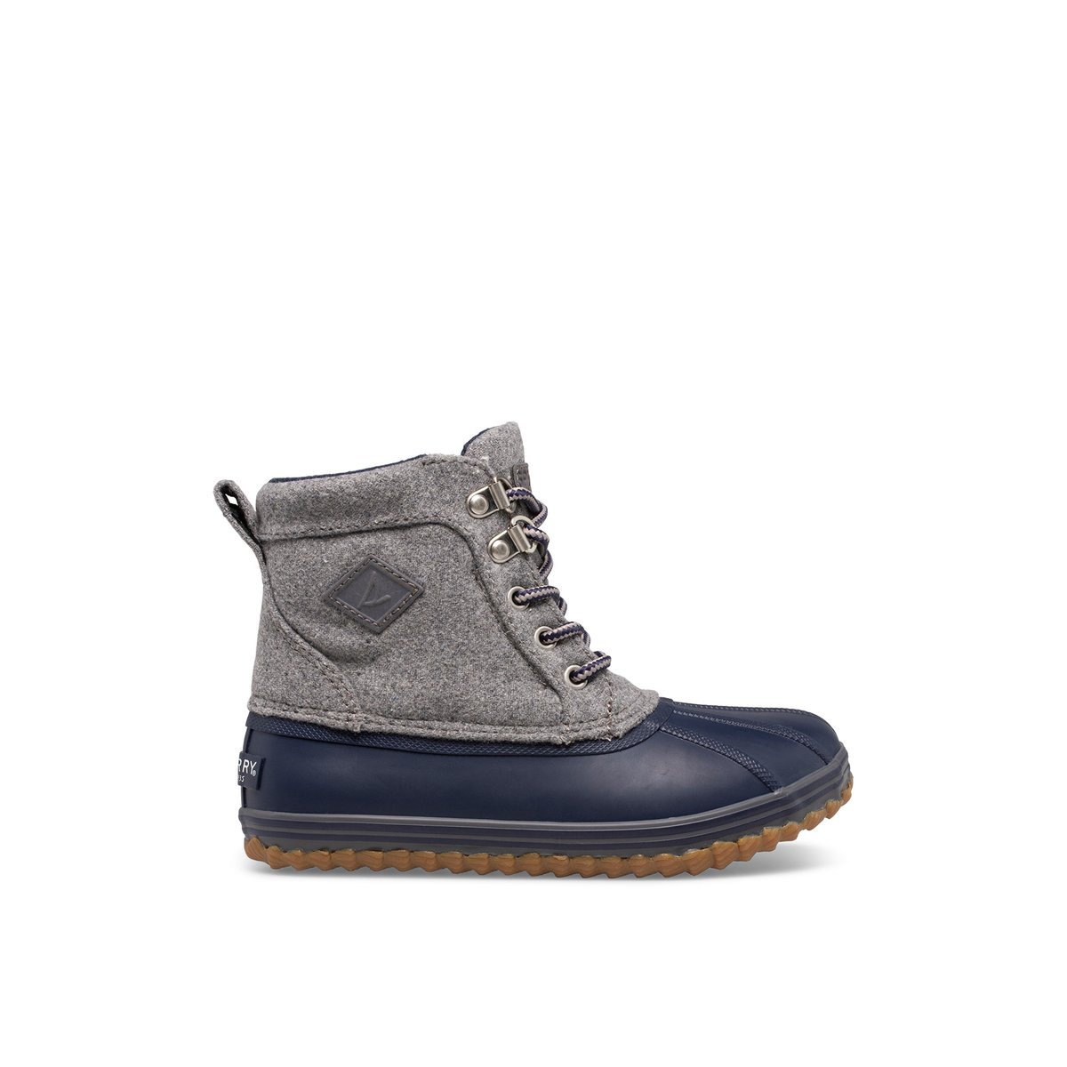 Gray sperry duck boots 2025