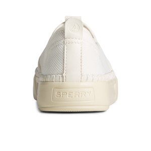【高額売筋】 Breakerplush_wm US Sperry | Sneakers Women's Knit Textile White ジャケット・アウター