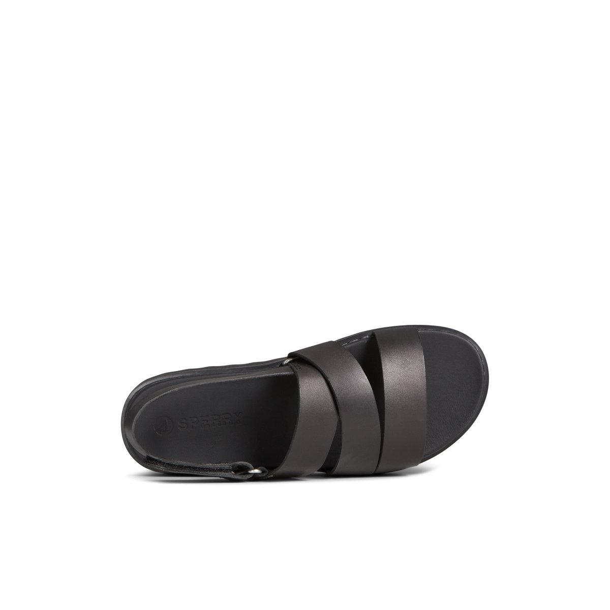 Sperry black sandals store