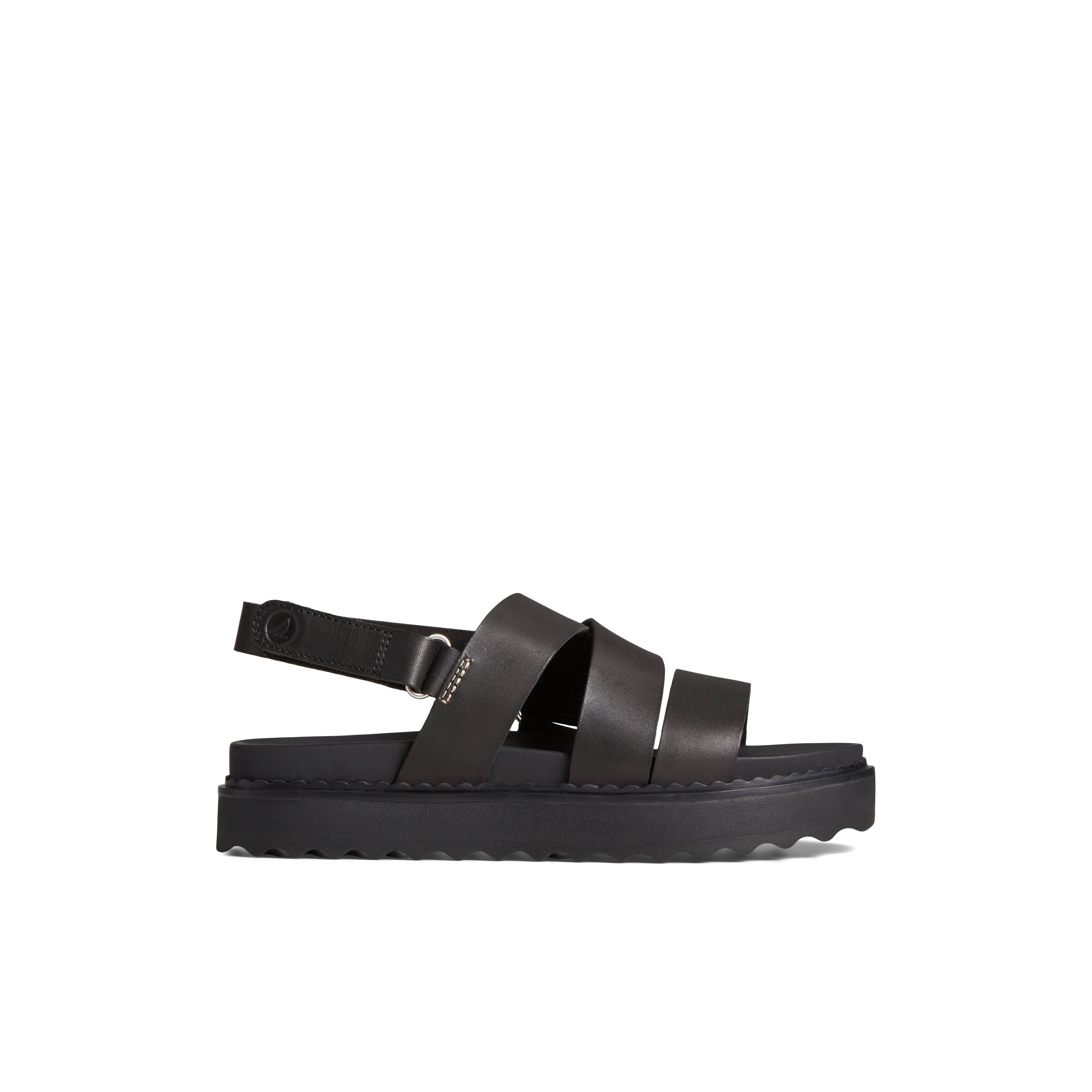 Sperry Cami Flatform Women s Sandals Black 8 M B